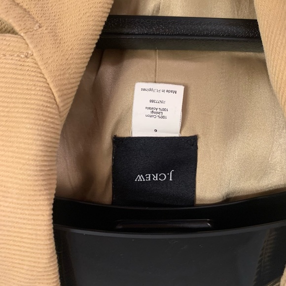 J. CREW trench coat jacket - Picture 3 of 3
